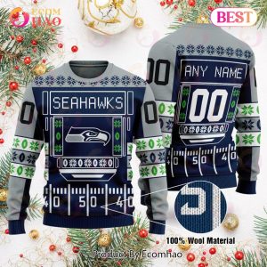 Seattle Seahawks NFL Ugly Chirstmas Sweater