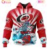 NHL Chicago BlackHawks Specialized Kits For The Grateful Dead 3D Hoodie