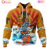 NHL Colorado Avalanche Specialized Kits For The Grateful Dead 3D Hoodie