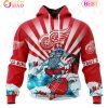NHL Edmonton Oilers Specialized Kits For The Grateful Dead 3D Hoodie