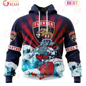 NHL Florida Panthers Specialized Kits For The Grateful Dead 3D Hoodie