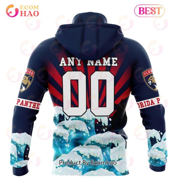 NHL Florida Panthers Specialized Kits For The Grateful Dead 3D Hoodie