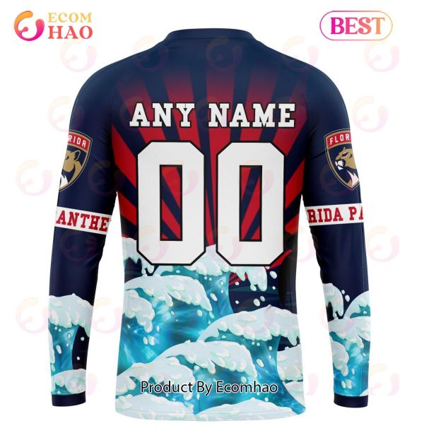 NHL Florida Panthers Specialized Kits For The Grateful Dead 3D Hoodie