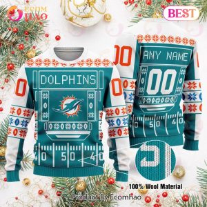 Miami Dolphins NFL Ugly Chirstmas Sweater