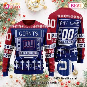 NY Giants NFL Ugly Chirstmas Sweate