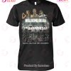 Yes 55 Years 1968 – 2023 Thank You For The Memories T-Shirt