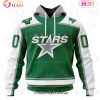 NHL Columbus Blue Jackets Specialized Unisex Kits With Retro Concepts 3D Hoodie