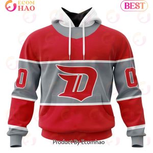 NHL Detroit Red Wings Specialized Unisex Kits With Retro Concepts 3D Hoodie