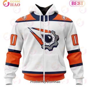 NHL Edmonton Oilers Specialized Unisex Kits With Retro Concepts 3D Hoodie