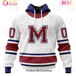 NHL Montreal Canadiens Specialized Unisex Kits With Retro Concepts 3D Hoodie