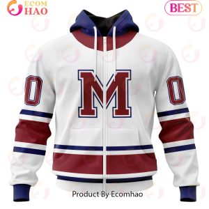 NHL Montreal Canadiens Specialized Unisex Kits With Retro Concepts 3D Hoodie