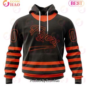 NHL Philadelphia Flyers Specialized Unisex Kits With Retro Concepts 3D Hoodie