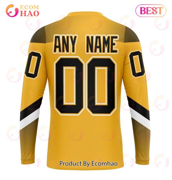 NHL Pittsburgh Penguins Specialized Unisex Kits With Retro Concepts 3D Hoodie