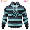 NHL San Jose Sharks Specialized Unisex Kits With Retro Concepts 3D Hoodie