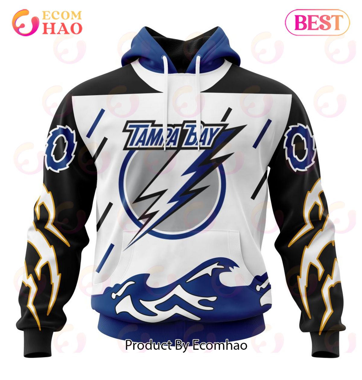 NHL Tampa Bay Lightning Specialized Unisex Kits With Retro Concepts 3D  Hoodie - Ecomhao Store