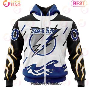NHL Tampa Bay Lightning Specialized Unisex Kits With Retro Concepts 3D Hoodie