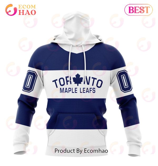 NHL Toronto Maple Leafs Specialized Unisex Kits With Retro Concepts 3D Hoodie