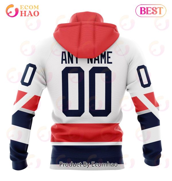 NHL Vancouver Canucks Specialized Unisex Kits With Retro Concepts 3D Hoodie