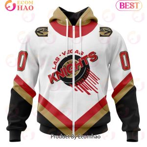 NHL Vegas Golden Knights Specialized Unisex Kits With Retro Concepts 3D Hoodie