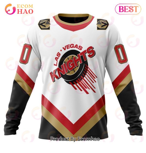 NHL Vegas Golden Knights Specialized Unisex Kits With Retro Concepts 3D Hoodie