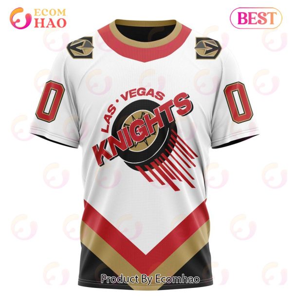 NHL Vegas Golden Knights Specialized Unisex Kits With Retro Concepts 3D Hoodie