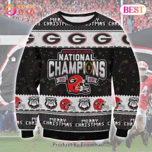 Georgia Champions Ugly Chirstmas Sweater