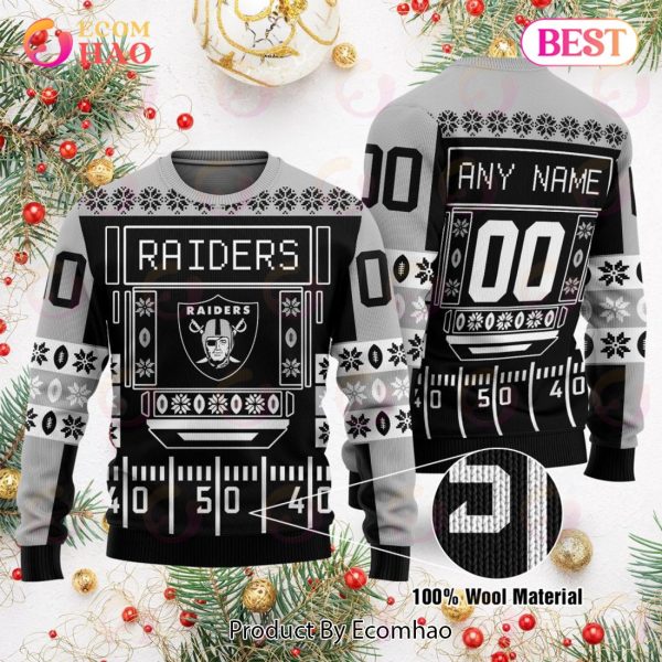 Las Vegas Raiders NFL Ugly Chirstmas Sweater
