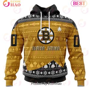 NHL Boston Bruins Special Star Trek Design 3D Hoodie