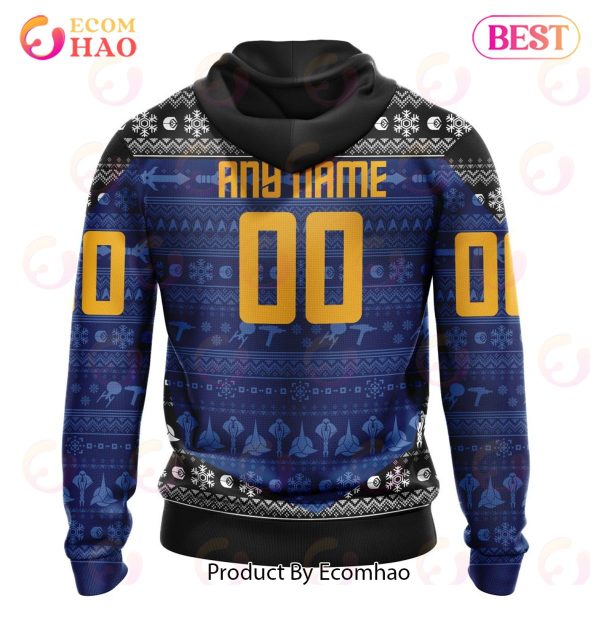 NHL Buffalo Sabres Special Star Trek Design 3D Hoodie