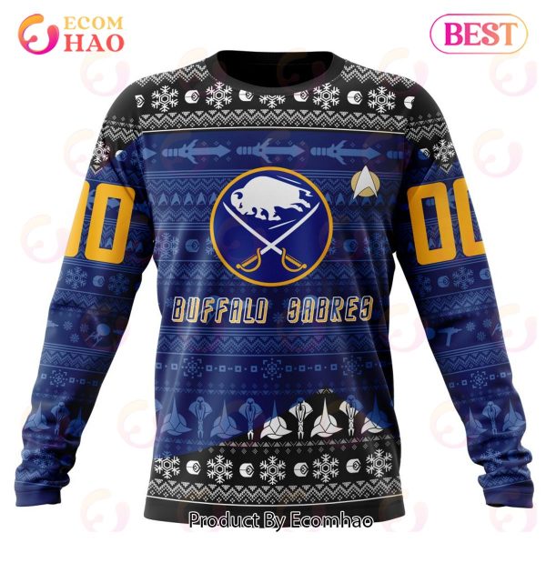NHL Buffalo Sabres Special Star Trek Design 3D Hoodie