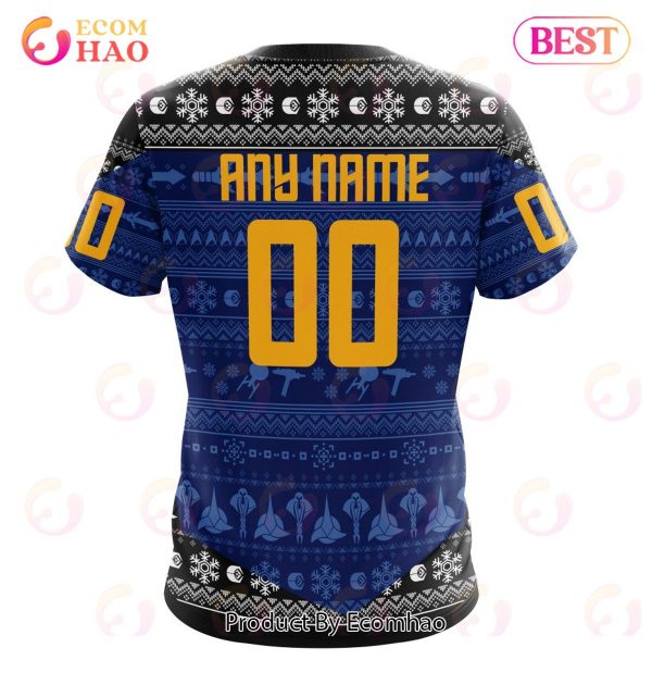 NHL Buffalo Sabres Special Star Trek Design 3D Hoodie