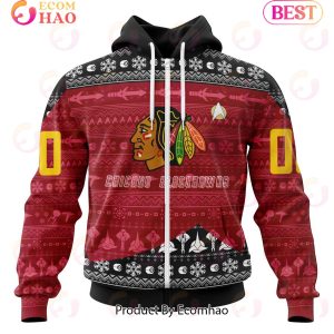 NHL Chicago Blackhawks Special Star Trek Design 3D Hoodie