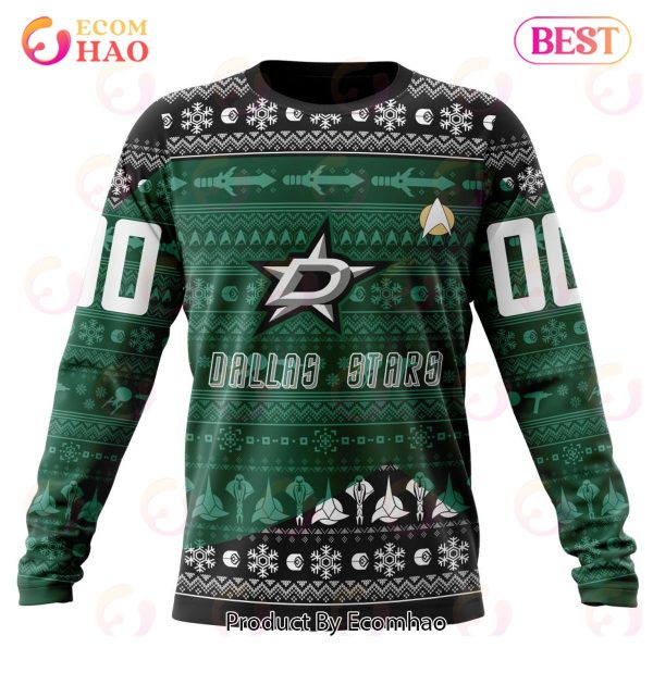 NHL Dallas Stars Special Star Trek Design 3D Hoodie