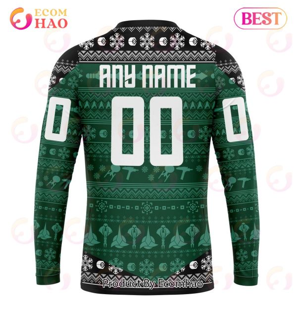 NHL Dallas Stars Special Star Trek Design 3D Hoodie