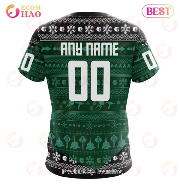 NHL Dallas Stars Special Star Trek Design 3D Hoodie