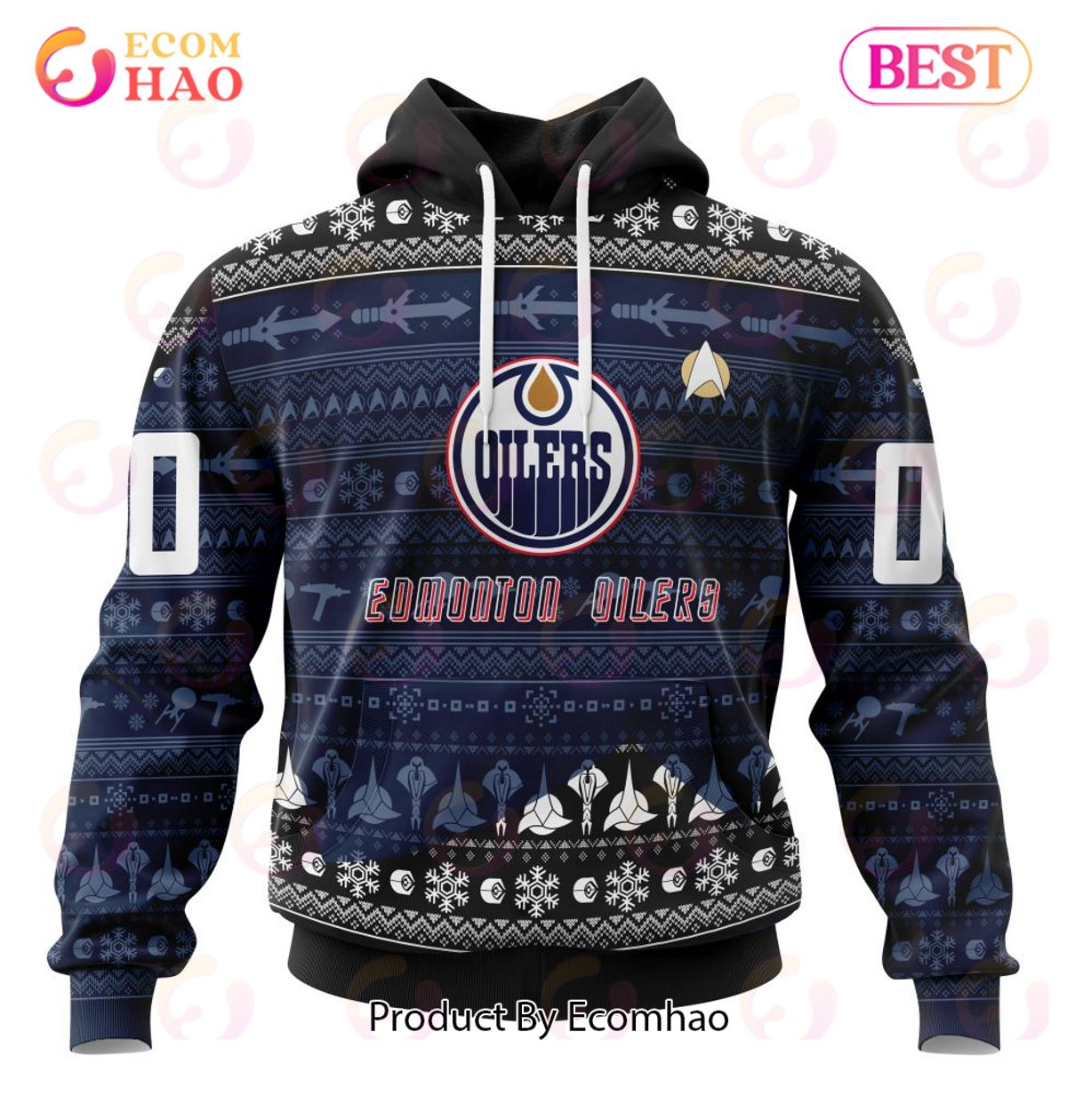 NHL Florida Panthers Special Star Trek Design 3D Hoodie