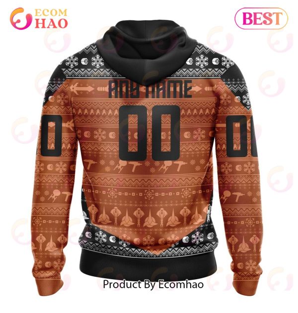 NHL Philadelphia Flyers Special Star Trek Design 3D Hoodie