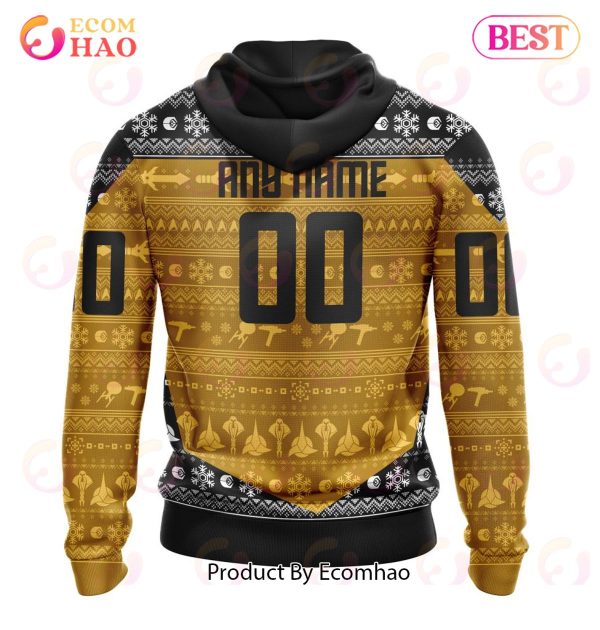 NHL Pittsburgh Penguins Special Star Trek Design 3D Hoodie