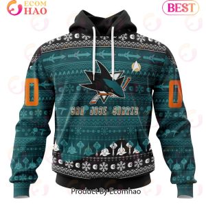NHL San Jose Sharks Special Star Trek Design 3D Hoodie