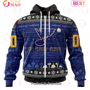NHL St. Louis Blues Special Star Trek Design 3D Hoodie
