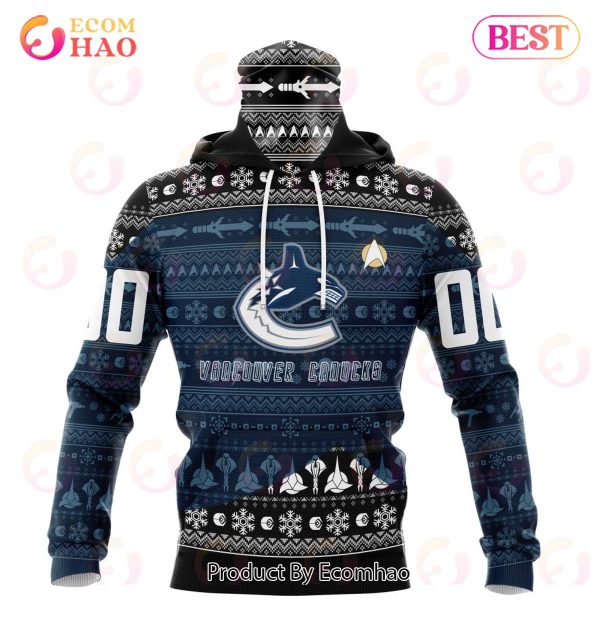 NHL Vancouver Canucks Special Star Trek Design 3D Hoodie
