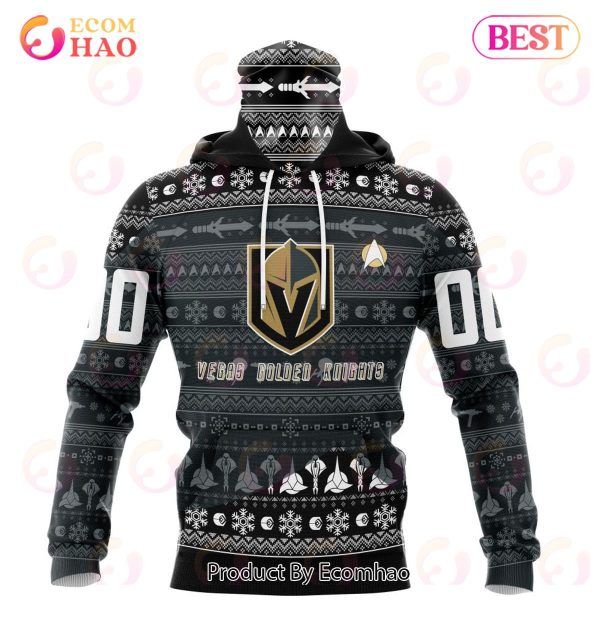 NHL Vegas Golden Knights Special Star Trek Design 3D Hoodie