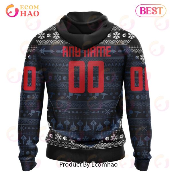 NHL Washington Capitals Special Star Trek Design 3D Hoodie
