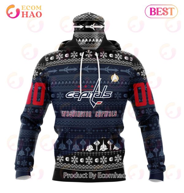 NHL Washington Capitals Special Star Trek Design 3D Hoodie