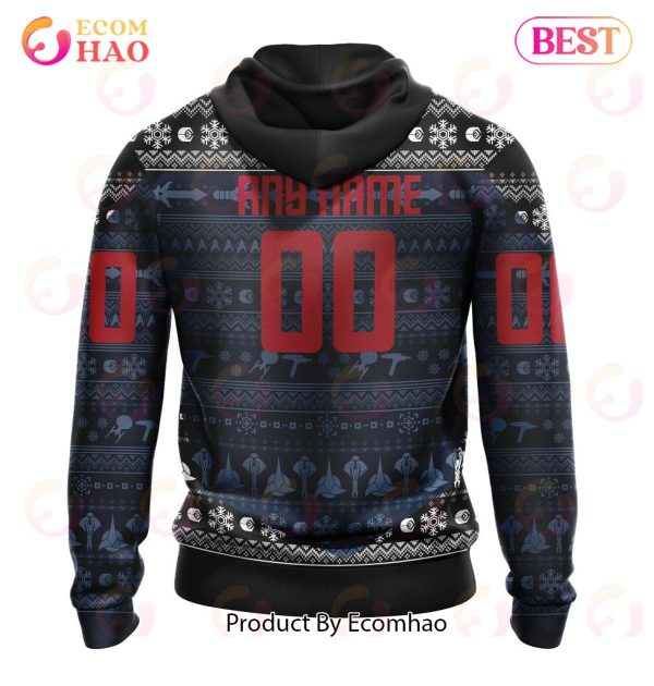 NHL Winnipeg Jets Special Star Trek Design 3D Hoodie