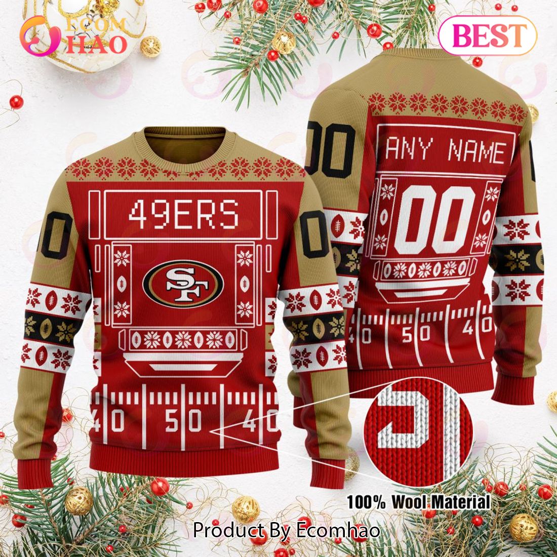 Kansas City Chiefs NFL Ugly Chirstmas Sweater