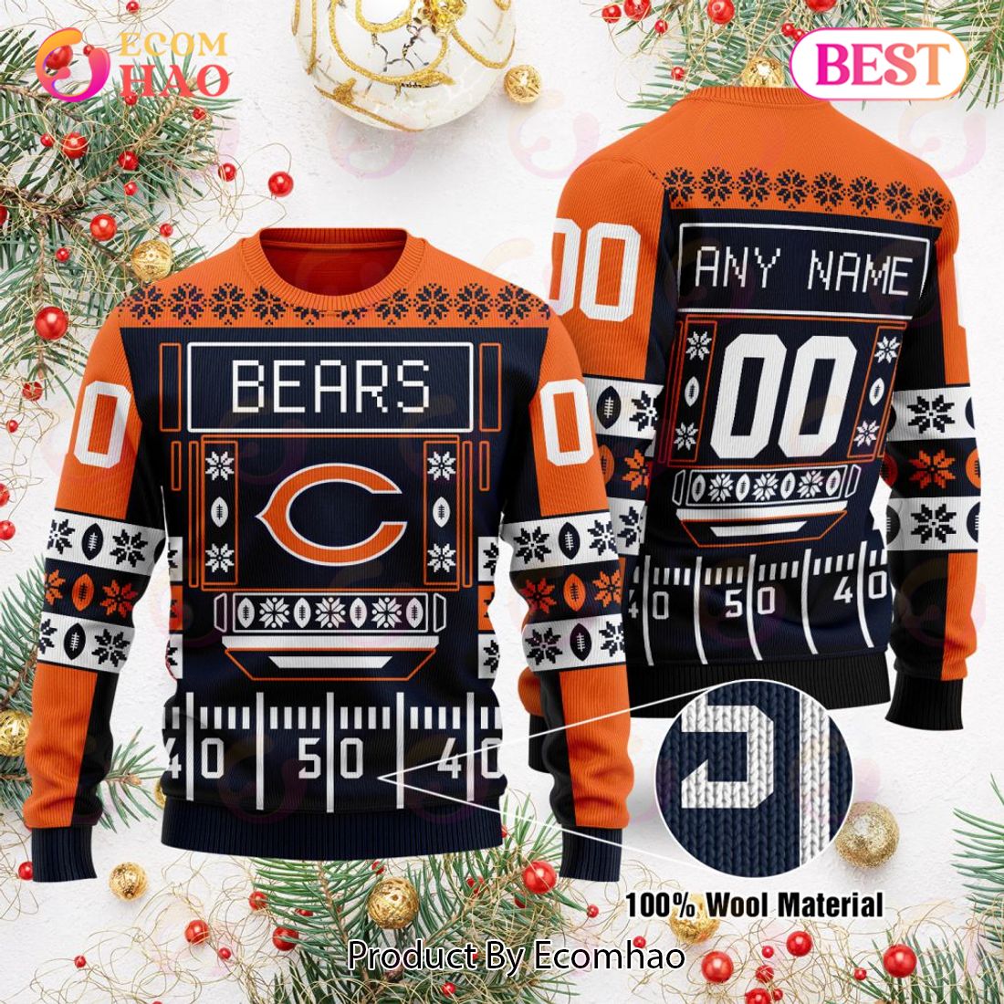 Bills NFL Ugly Chirstmas Sweater