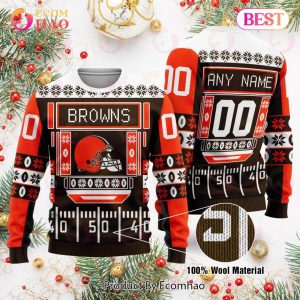 Browns NFL Ugly Chirstmas Sweater