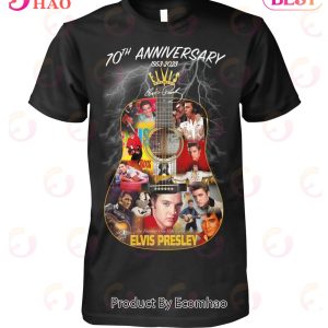 70th Anniversary 1953 – 2023 The Number One Hits Collection Elvis Presley T-Shirt