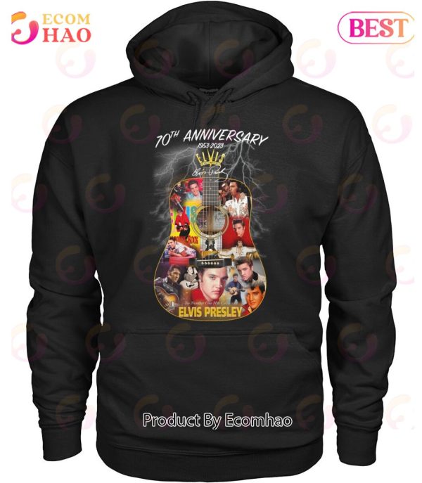 70th Anniversary 1953 – 2023 The Number One Hits Collection Elvis Presley T-Shirt